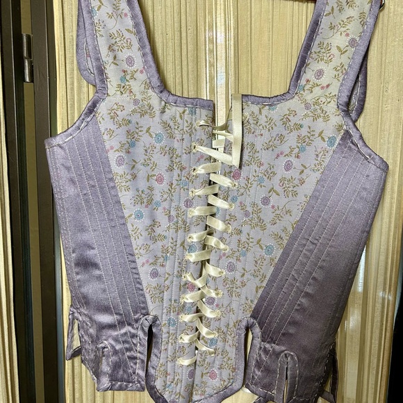 🪻🌞 1700’s FRONT / BACK LACE UP STAY - Picture 4 of 6